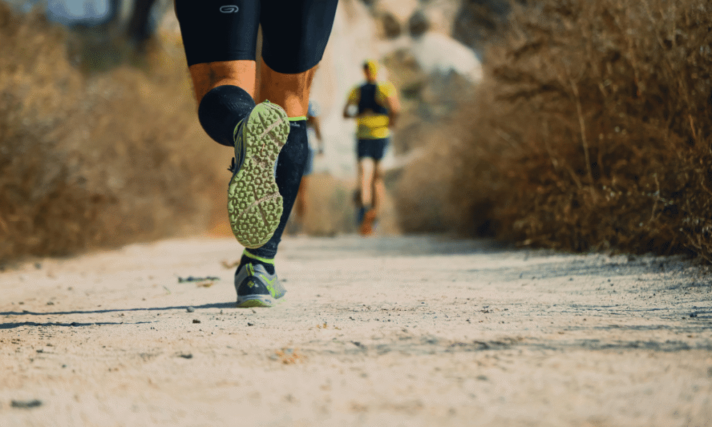 Percurso de corrida